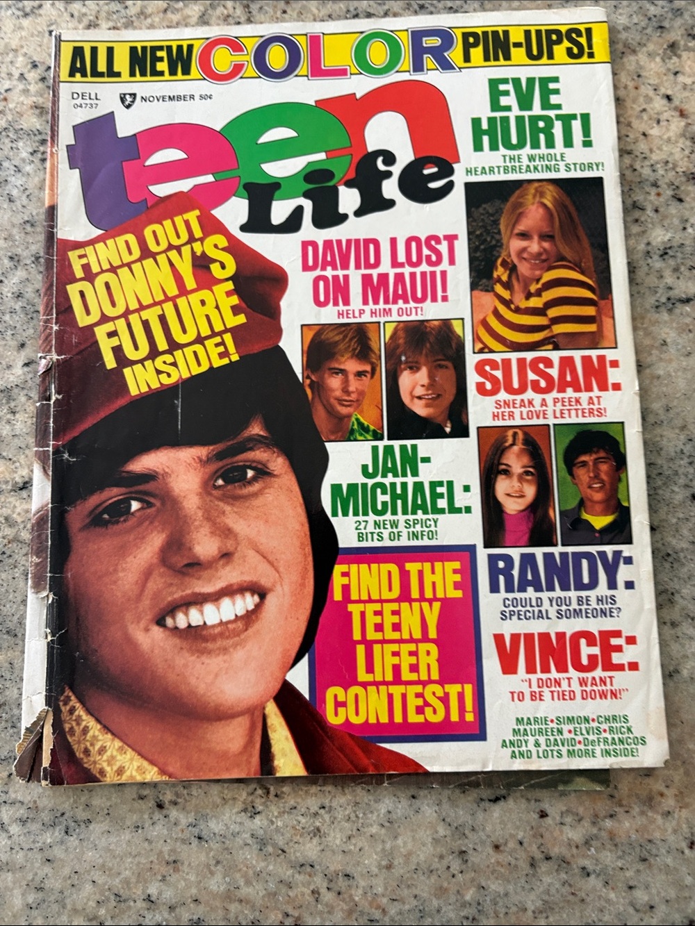 Maybelline Teen Life Retro Multicolor Magazine Cover Art